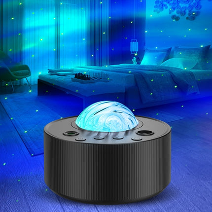 Revontuli-tähtiprojektori kaiuttimella ja kaukosäätimellä