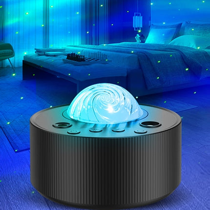 Revontuli-tähtiprojektori kaiuttimella ja kaukosäätimellä