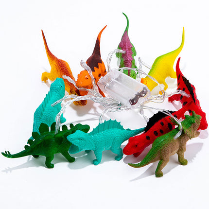 Dinosaurus valosarja 10 LED-valolla
