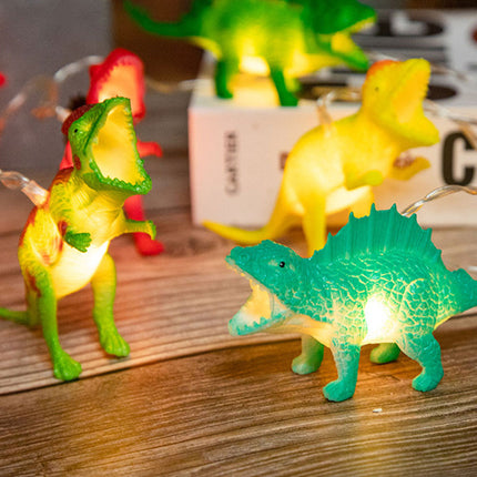 Dinosaurus valosarja 10 LED-valolla