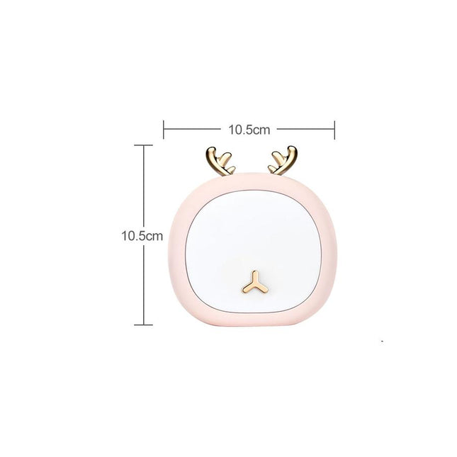 Pyöreä yövalo nukkuvalla kissalla lapsille