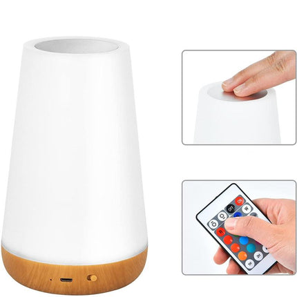 RGB-yövalo kaukosäätimellä ja kosketuksella