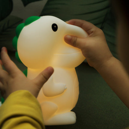 Kosketusohjattu dinosaurus-yövalo USB-latauksella