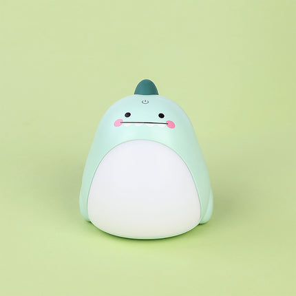 Dinosaurus yövalo vihreä tai vaaleanpunainen