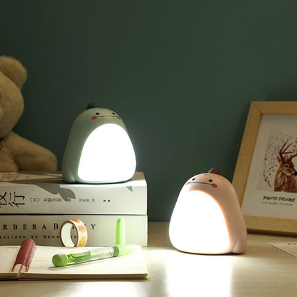 Dinosaurus yövalo vihreä tai vaaleanpunainen