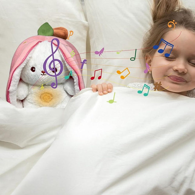 Pupu pehmolelu yövalo porkkana tai mansikka