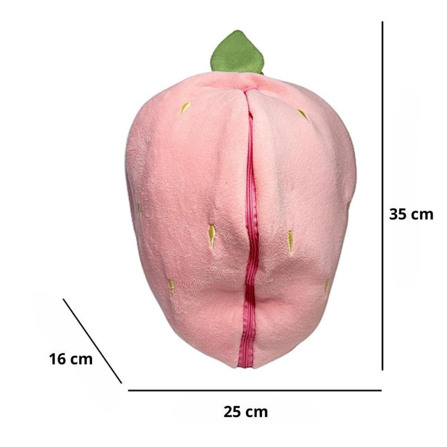 Pupu pehmolelu yövalo porkkana tai mansikka