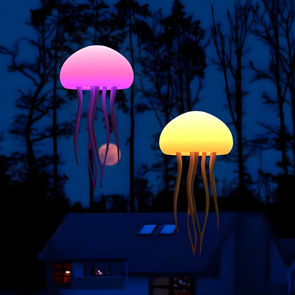Ääniaktivoituva meduusa-yövalo lapsille