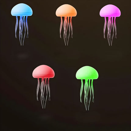 Ääniaktivoituva meduusa-yövalo lapsille