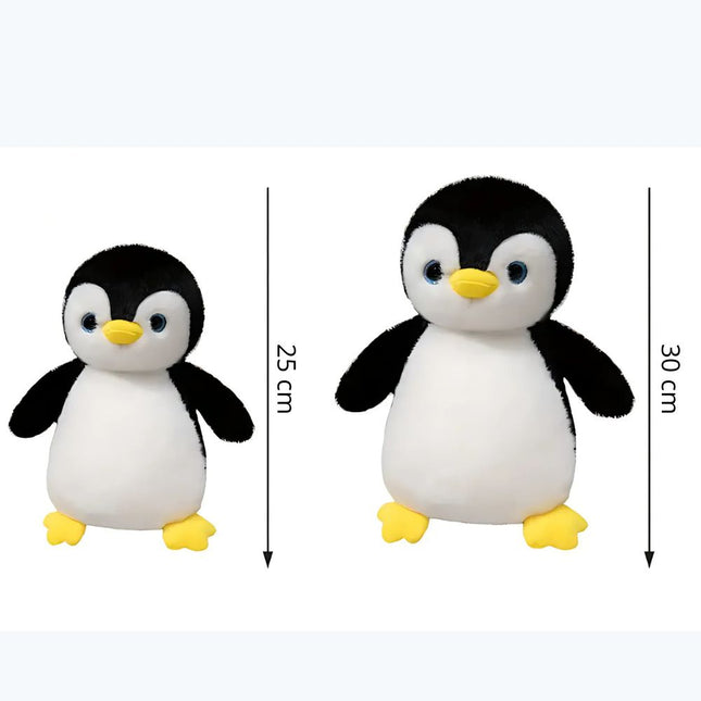 Söpö pingviini pehmolelu LED-valoilla