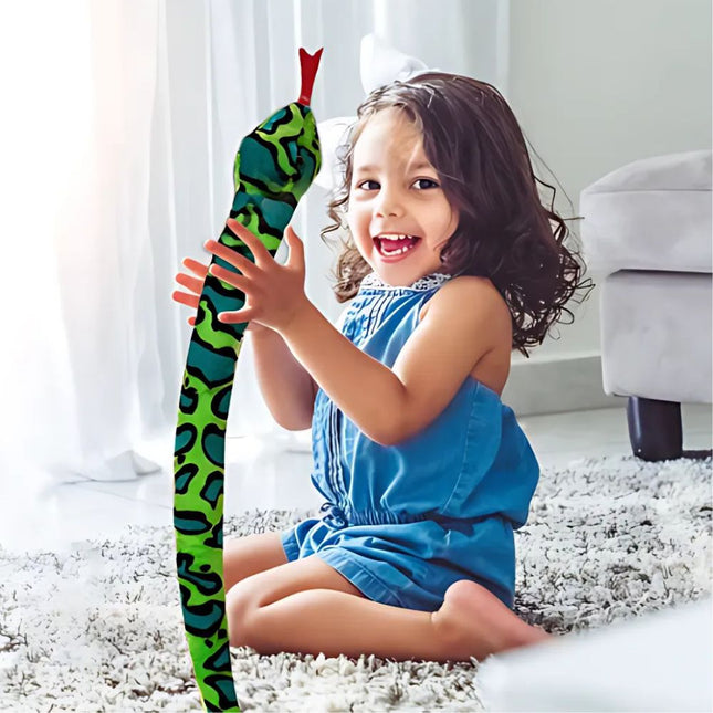 Vihreä sininen käärme pehmo yövalo