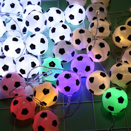 Jalkapallo LED-valosarja lapsen huoneeseen
