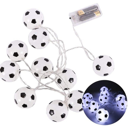 Jalkapallo LED-valosarja lapsen huoneeseen
