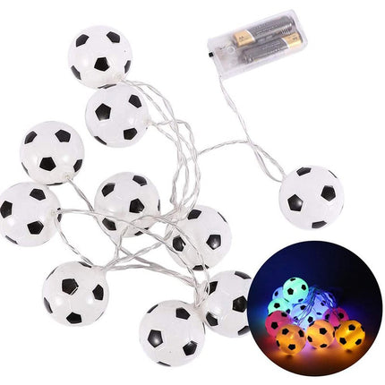 Jalkapallo LED-valosarja lapsen huoneeseen