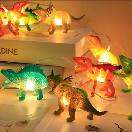 Dinosaurus LED-valosarja lastenhuoneen koristevalo