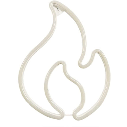 Liekin muotoinen LED-neonvalaisin seinälle