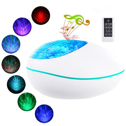 Galaksiprojektori yövalo Bluetooth-kaiuttimella