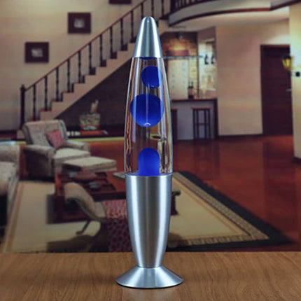 Retro laavalamppu tunnelmavaloksi makuuhuoneeseen