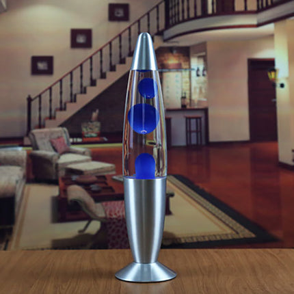 Retro laavalamppu tunnelmavaloksi makuuhuoneeseen