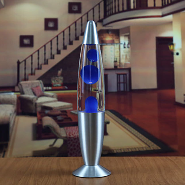 Retro laavalamppu tunnelmavaloksi makuuhuoneeseen