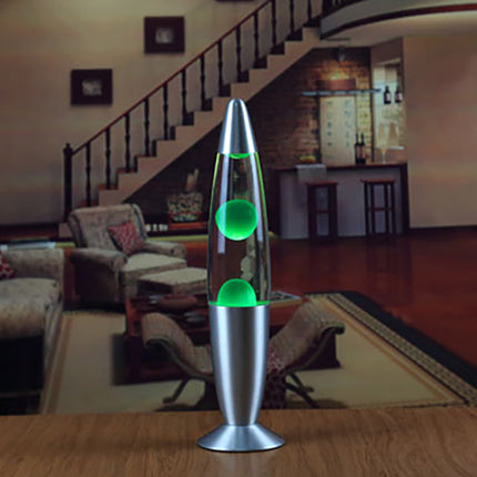 Retro laavalamppu tunnelmavaloksi makuuhuoneeseen