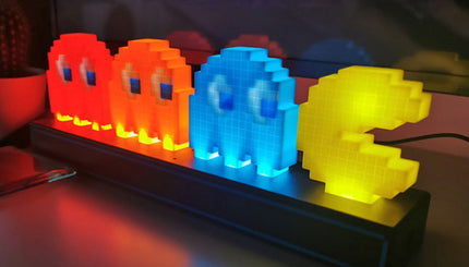 Pac-Man kummitus LED-yövalo pelihuoneeseen