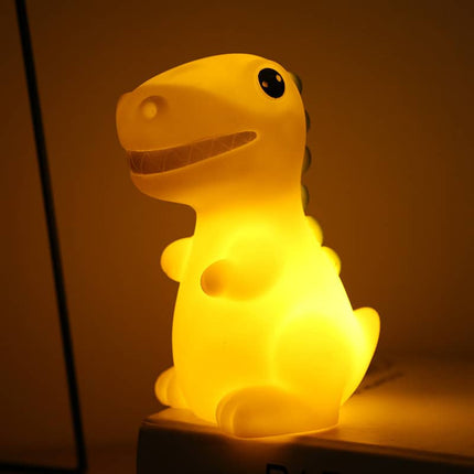 Pieni T-Rex dinosaurus LED-yövalo