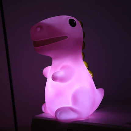 Pieni T-Rex dinosaurus LED-yövalo