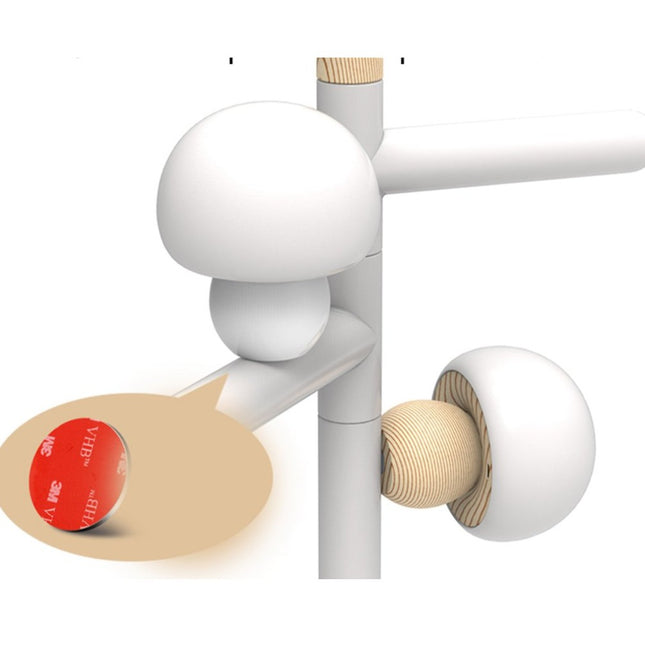 USB-ladattava sieni-yövalo kosketustoiminnolla