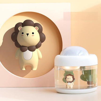 Leijona-aiheinen mini LED-tähtiprojektori lapsille