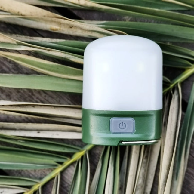 Ladattava mini taskuyövalo retkeilyyn