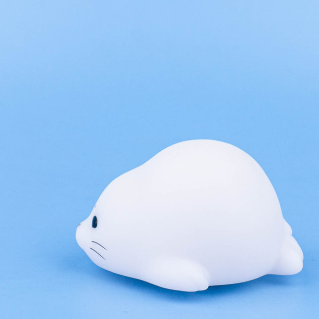 Pehmeä silikoninen hylje-yövalo lapsille