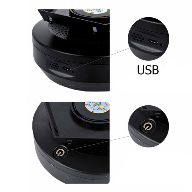 Lasten tähtitaivasprojektori-yövalo kaukosäätimellä