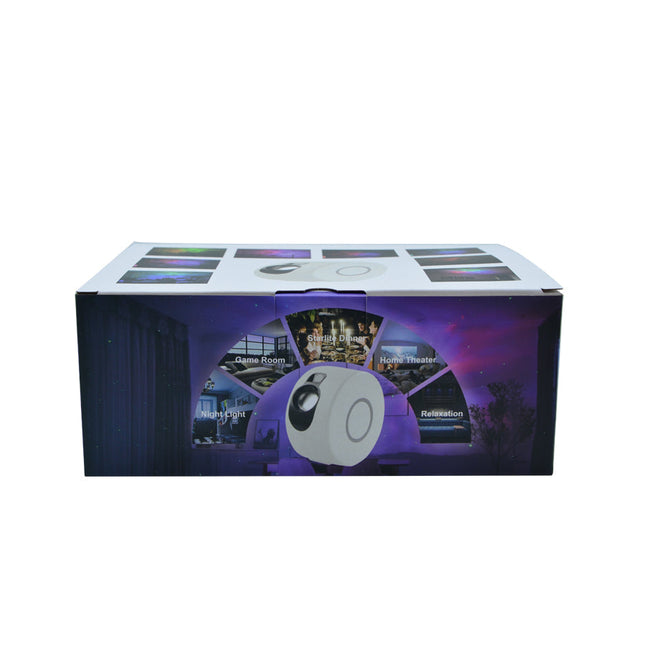 Galaksiprojektori tähtisumulla ja lasertähdillä