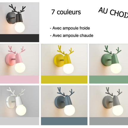 Moderni peura-aiheinen seinävalaisin lapsille