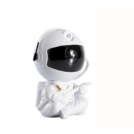 Valkoinen astronautti tähtitaivas LED-projektori