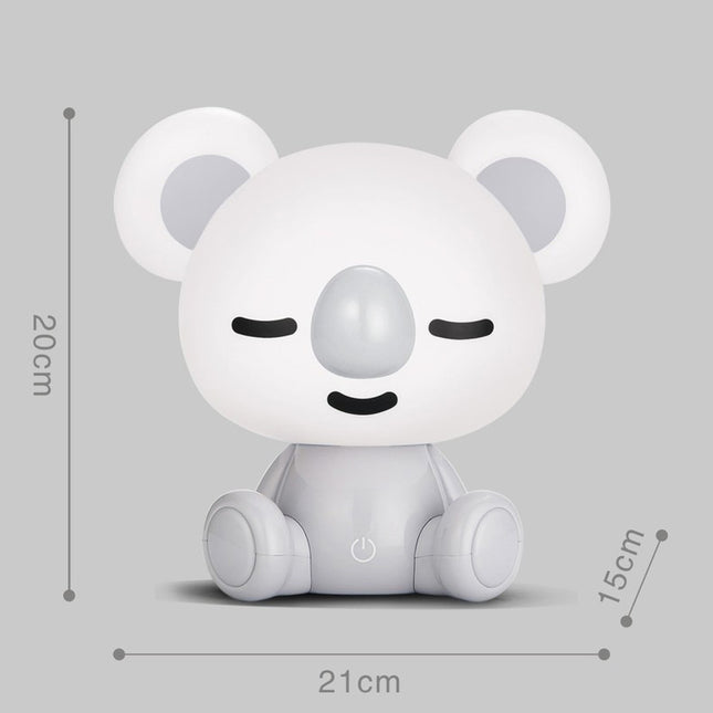 Koala LED-yövalo lapselle USB-latauksella