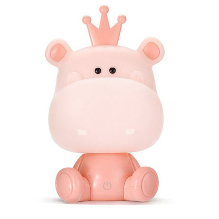 Söpö virtahepo yövalo lapselle USB