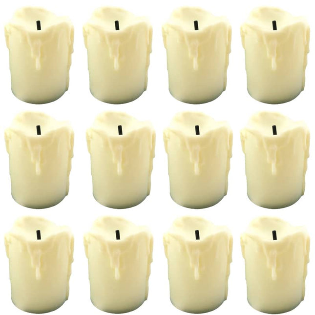 Paristokäyttöinen liekitön LED-kynttilävalaisin