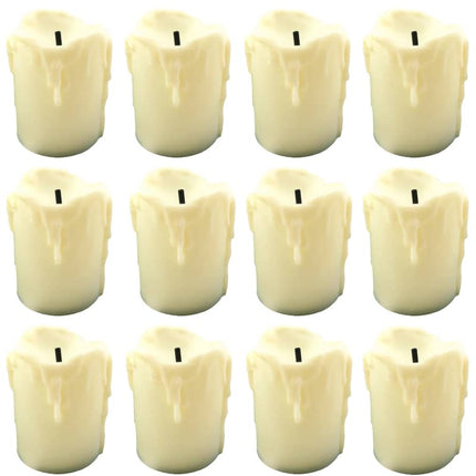 Paristokäyttöinen liekitön LED-kynttilävalaisin