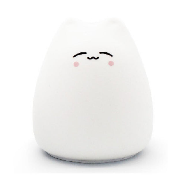 Hassu silikoninen kissa-yövalo