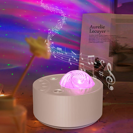 Revontuli-tähtiprojektori kaiuttimella ja kaukosäätimellä