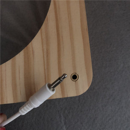 Puinen design hevonen 3D LED-yövalo