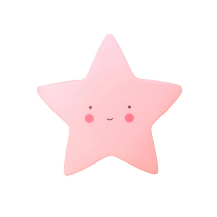 Tähden muotoinen LED-yövalo vauvan huoneeseen