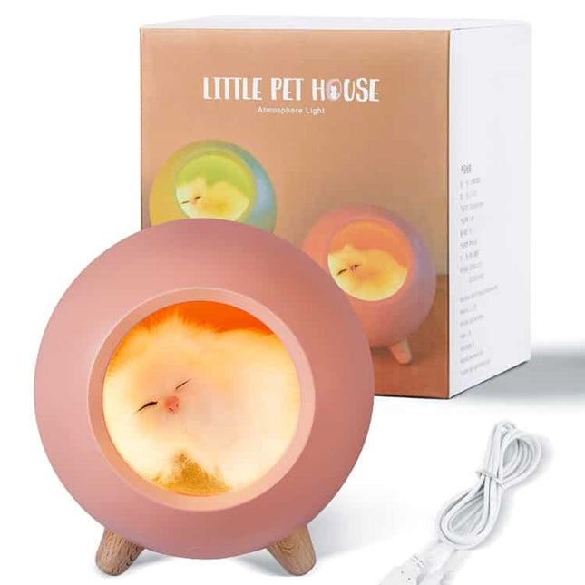 Ladattava yövalo nukkuvalla kissalla