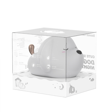 Mukava koiranpentu yövalo lastenhuoneeseen