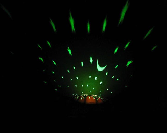 Kilpikonna pehmolelu yövalo projektorilla