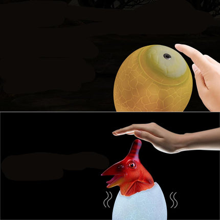 Dinosaurusmuna yövalo lapselle kaukosäätimellä