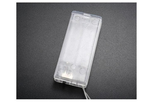 Sininen tähtikuvioinen LED-valosarja koristeluun