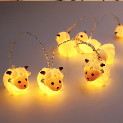 Suloinen lammas LED-valosarja lapsille